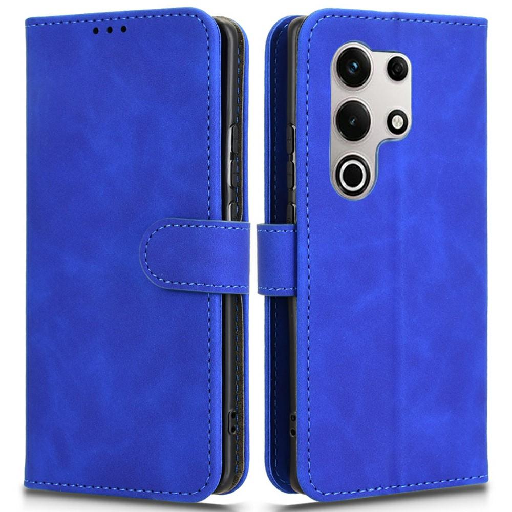 For itel S25 Ultra Leather Case Skin-Feel Anti-Drop Wallet Flip Phone Cover