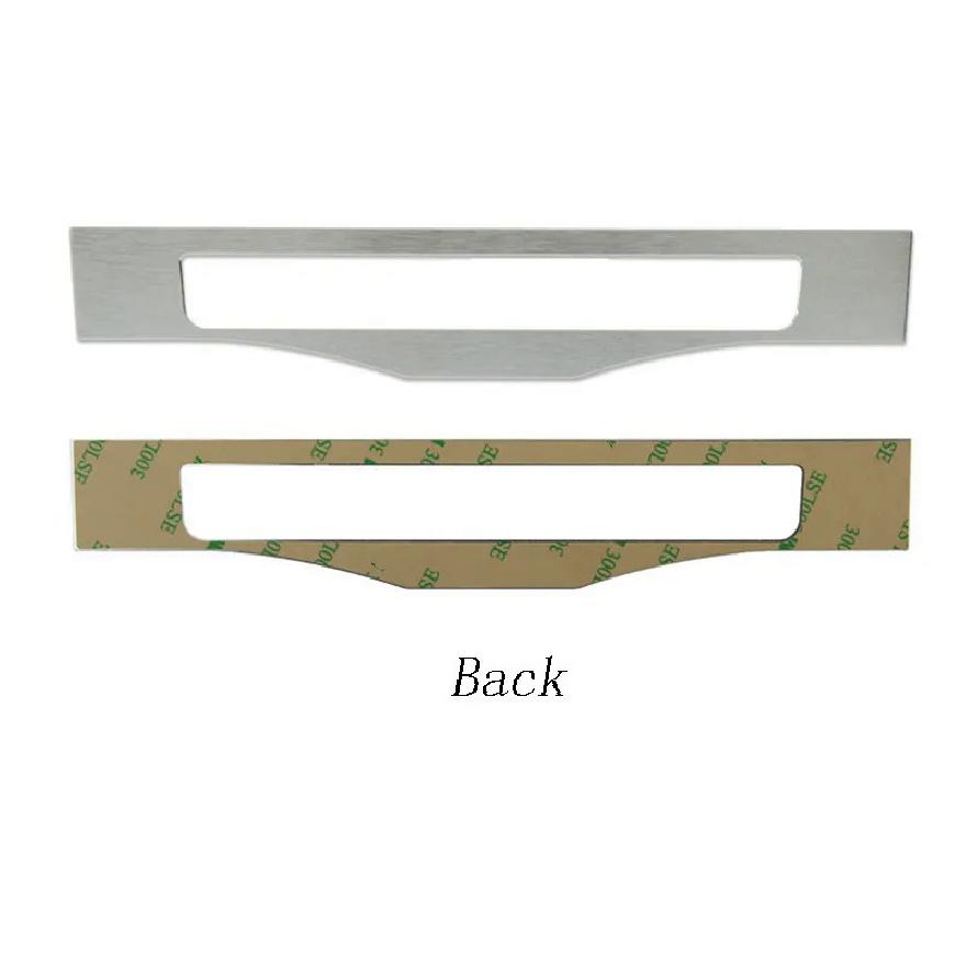 Car Styling Center Console Air Conditioning CD Button Frame Decoration Sticker Trim For Mercedes Benz E Class W212 2014-2016