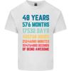 48th Birthday 48 Year Old Unisexs Light Cotton TShirt