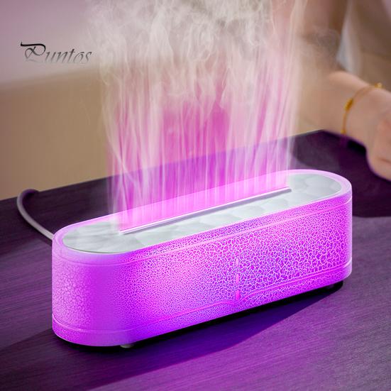 Увлажнитель воздуха Flame Aroma с дистанционным управлением, режимом непрерывного распыления, автоматическим отключением, диффузор эфирных масел для ароматерапии с подсветкой