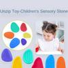 6 шт./набор расслабляющих детских сенсорных камней с текстурой для беспокойства малышей