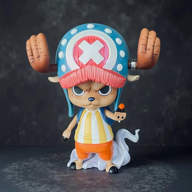 В наличии 1 штука Фигурка Чоппера из One Piece 10 см «Два года спустя» Милая и креативная Q-стол Украшения Вокруг Второго Элемента