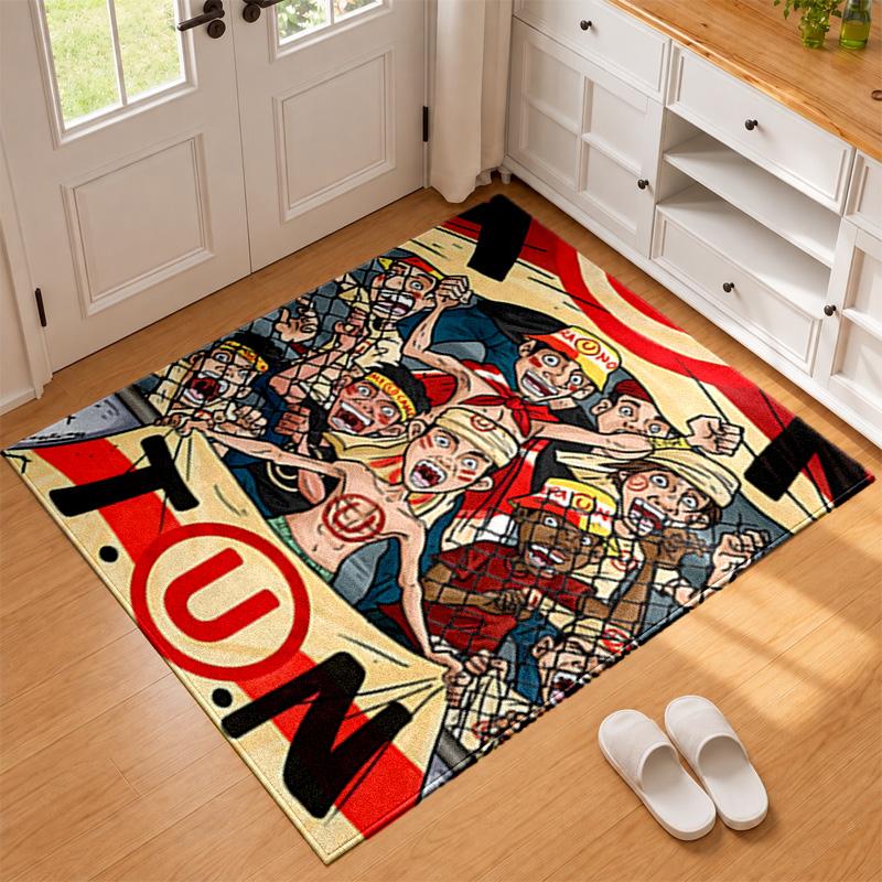 Club Universitario de Deportes Carpet Door Mat for Living Room or Bedroom Protective Mat Under Chair Office Decoration Christmas Gift Birthday Present