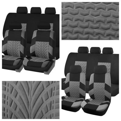 Универсальный чехол для сиденья автомобиля с рисунком шин для домашнего комфорта