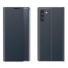 Для Galaxy Note 10 Plus Чехол-книжка с тканевой текстурой и держателем Кожаный чехол для телефона