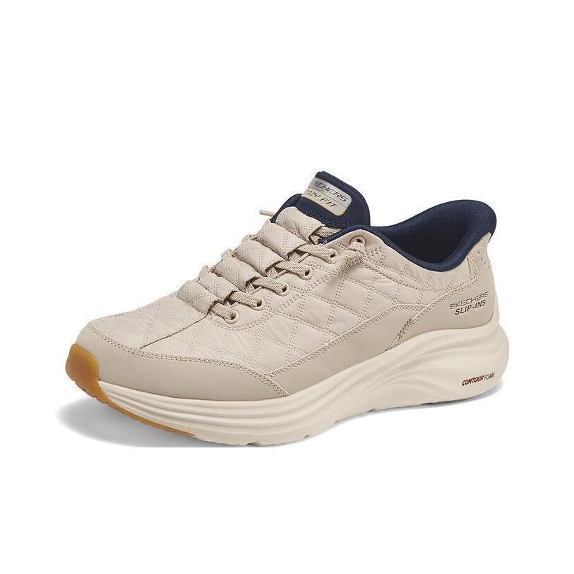 Skechers Контурные пенные слипоны Мужские кроссовки Темно-синие 232619-NTNV