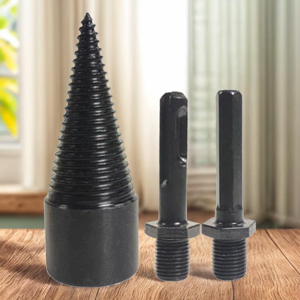 32 мм сверло по дереву, квадратный/круглый/шестигранный хвостовик, сверло для колки дров, электрическая дрель, дровокол для перфоратора