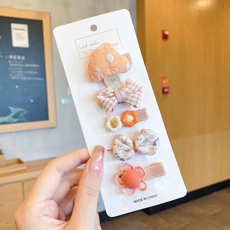 Adorable No-Damage Hair Clips for Baby Girls