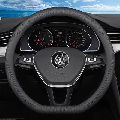 Чехол на руль автомобиля для Volkswagen VW Atlas Golf 8 Mk8 Polo Jetta Passat B9 Tiguan Автоаксессуары для салона