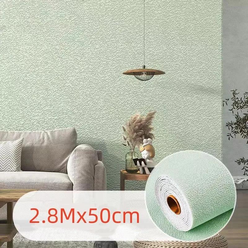 3D противоударная мягкая наклейка на стену, губчатая самоклеящаяся накладка на стену, наклейка на стену, водоотталкивающая, теплоизоляционная, пенопластовая наклейка на стену