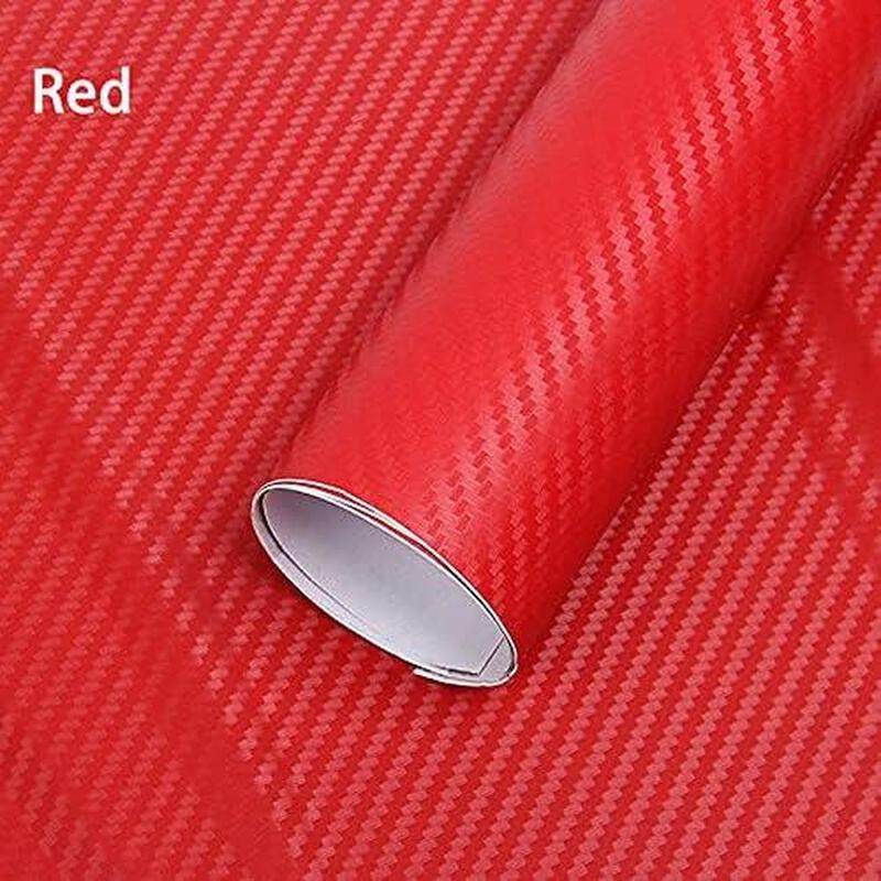 Fit for all car makes and models 3D Car Carbon Fiber Vinyl Wrap Roll