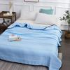 Washed Cotton Air Conditioner Cool Quilt Thin Quilt, Single In Summer, Machine Washable, Solid Color In Summer Quilt