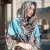 180*90cm Muffler New Luxury Brand Scarf Women Shawls Wraps Spring Hijab Bufanda Foulard Female Bandana Beach Stoles Silk