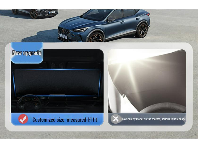 Peugeot 3008/408/308/508L/307 Автомобильный солнцезащитный зонт – Солнцезащитный козырек с теплоизоляцией для лобового стекла
