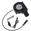 USB 5V2A 12V 5.5x2.1mm 7530 Cooking Blower BBQ Fan Outdoor Cooking Charcoal Blower Portable Barbeque Air Blower Fan