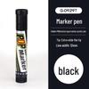 Jin Wannian 12mm Wide Tip Marker Set, 12 Colors for Posters & Advertising