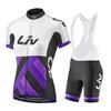 LIV Cycling Wear Женский комплект с коротким рукавом Team Edition Влагоотводящий Дышащий
