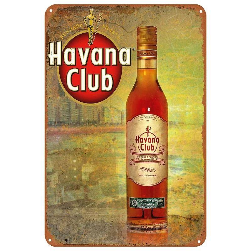 Large Scale Tin Painting for Bars Pubs Clubs Man Spaces Wall Decor