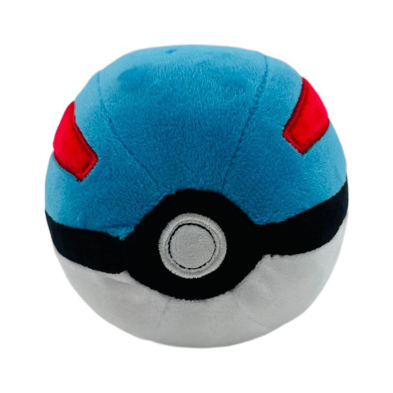 12cm/5in Poke Ball Plush Doll - Red, Blue, Purple, Black: Master, Dark, Great, Ultra, Strange