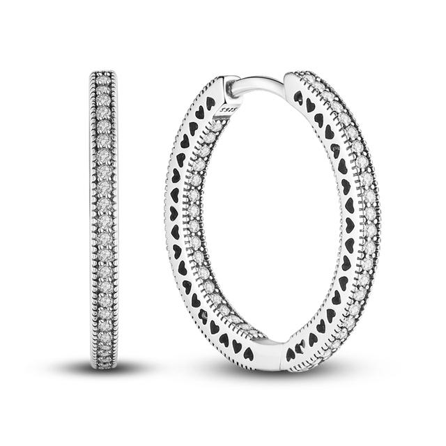 Двойные серьги-кольца, висячие серьги серебряного цвета, подходят оригинальные брендовые подвески, изысканные украшения для тела, подарок для модных женщин 