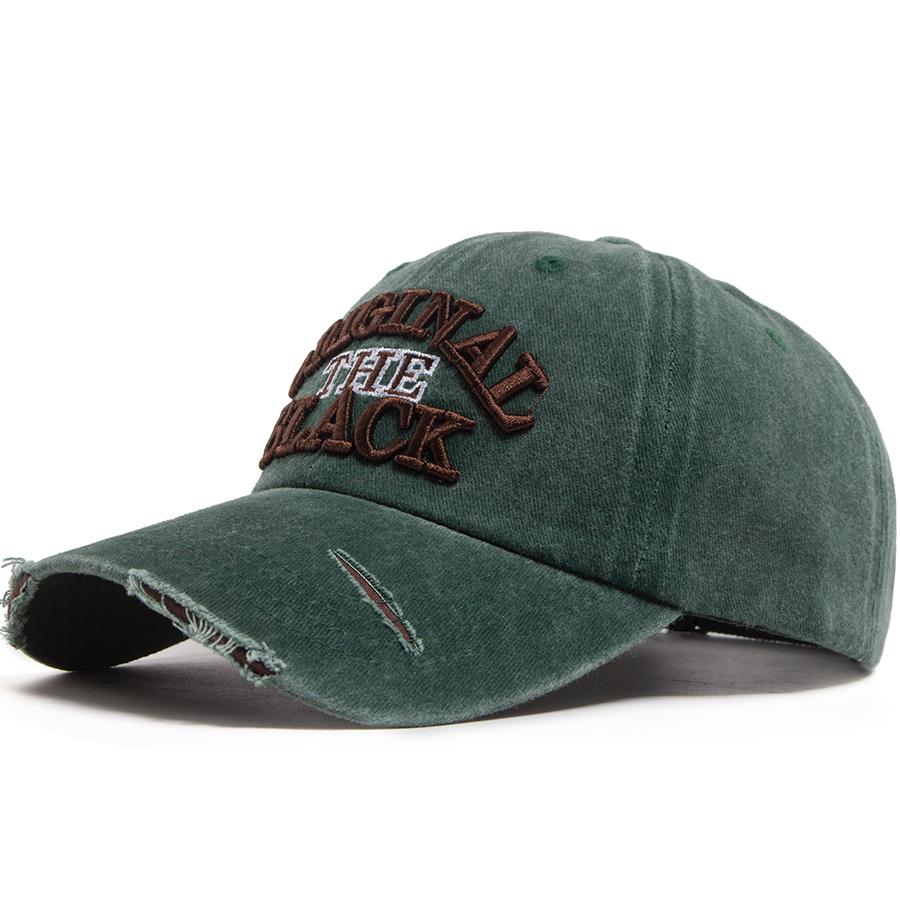 Винтажная бейсболка Мужская Женская Вышивка Буквой Snapback Весна Лето Стирка Хлопок Шляпа Козырек Модные Кепки для Повседневной Носки