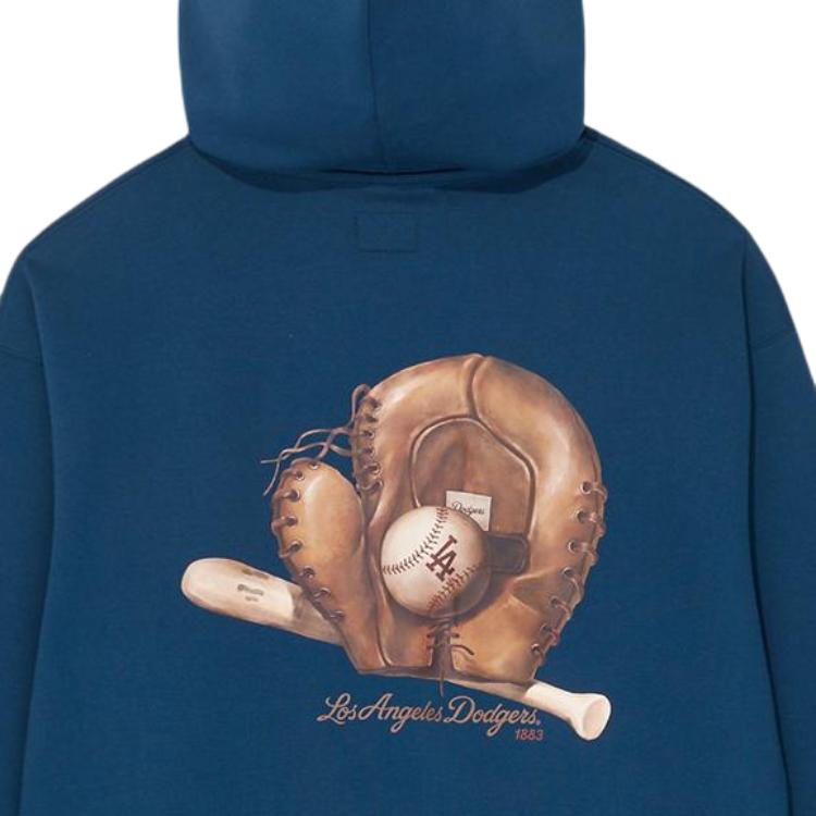 New Era X Толстовки MLB Унисекс Темно-синие с капюшоном (Несъемный) Умеренный 14726547