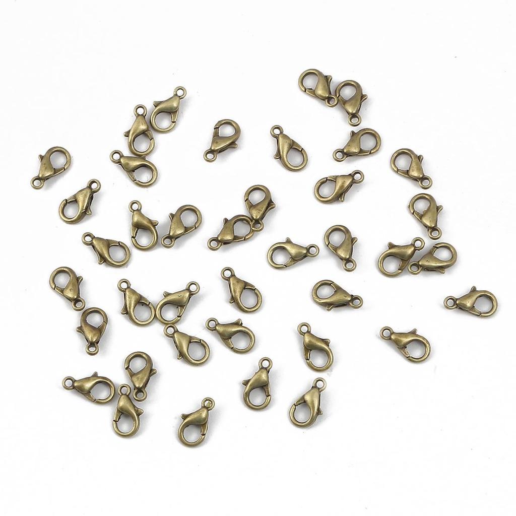 Zinc Alloy Lobster Clasp Connectors for Jewelry Making