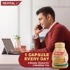 Revital H Multivitamin For Men 30 Capsules With Natural Ginseng Zinc Vitamins Minerals Daily Energy
