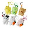 Кролик Животное Лягушка Подвеска Мультяшный Медведь Брелок Милый Плюшевый Кролик Брелок Подвесной Аксессуар