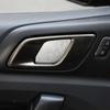 4 Pcs/Set Aluminum Alloy Car Inner Door Bowl Protector Covers Stickers Fit For Ford Ranger 2015- Auto Interior