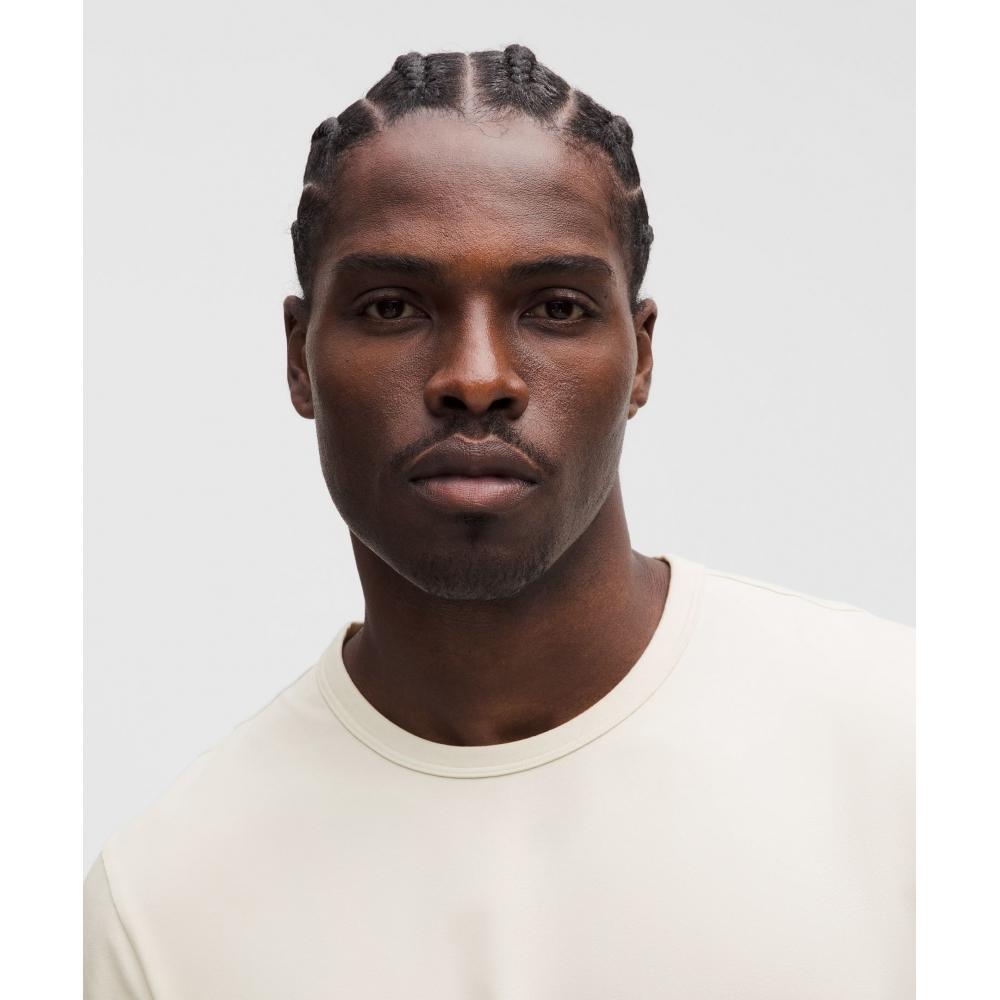 Lululemon Organic CoTTon Classic FiT T shirT lighT Ivory