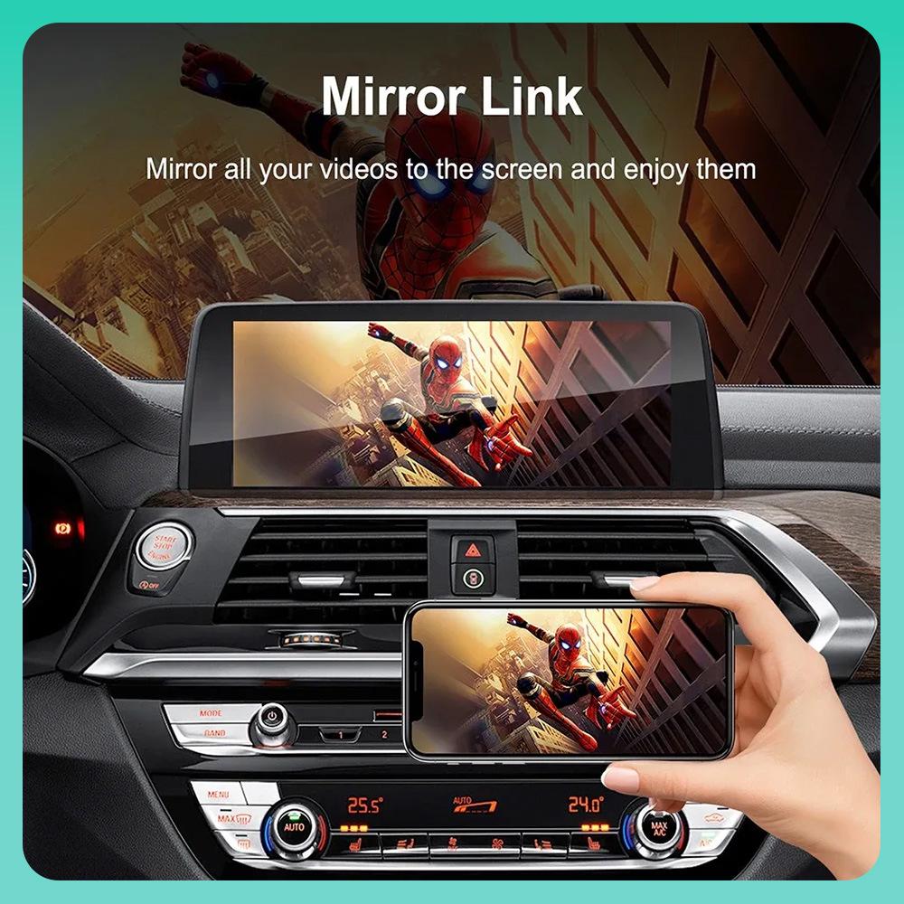 Декодер для беспроводного обновления экрана BMW CarPlay & Android Auto CIC/NBT