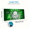 Palmeiras FC Mouse Pad, Large Gaming Desk Mat, Non-slip XXL Mousepad for Laptop & Tablet, Mini PC Playmat with Stitched Edges