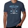Seattle Hockey Sticks Puck 20 21 First Season Inagural Tshirt Work Utility Short Sleeve Shirt