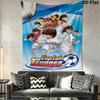 Captain Tsubasa Wall Tapestry Aesthetic Wall Hanging Printed Fabric Blanket Decorative Tapestries for Bedroom Living Room Home Decor