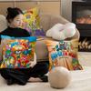 Cute Cartoon Super Zings Pillow Gift Home Office Decoration Bedroom Sofa Car Cushion Cover Case 45X45