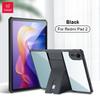 Тонкий противоударный чехол для Redmi Pad 2 11 дюймов, Гибридная крышка из ТПУ и ПК, С функцией подставки