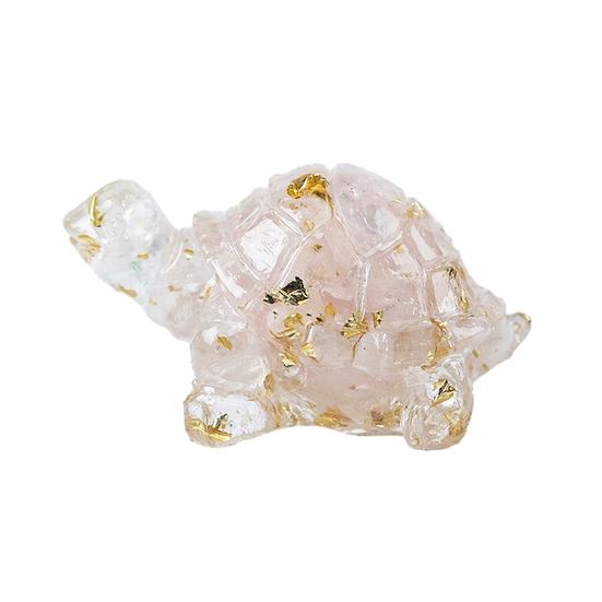 Искусственный кристалл, фигурка черепахи, искусственная эпоксидная миниатюрная статуя, стол из смолы, центральная часть автомобиля, домашний офис