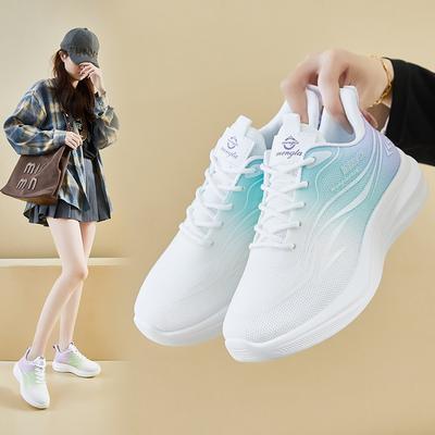 Летающие туфли Весна Новые студенческие спортивные туфли Фитнес Бег Повседневная обувь Увеличение высоты