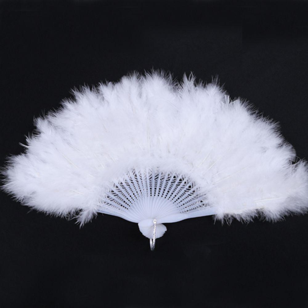 Elegant Handmade Soft Stylish Decorative Fan Party Gifts Party Supplies Fluffy Fans