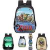 Просторный рюкзак в стиле Zelda для детей Легкий и эргономичный школьный рюкзак