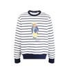 Polo Teddy Bear Print Striped Pullover Sweatshirt Men sweatshirt White 710837970-001