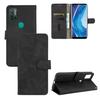 Для Ulefone Note 11P Чехол-книжка из PU-кожи с текстурой теленка, однотонный, с магнитной застежкой, горизонтальным флипом, держателем и слотами для карт, кошельком