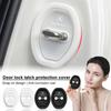 4Pcs Car Door Stopper Cover Door Lock Protective Covers For Mercedes Benz AMG W204 W213 W205 W211 W176 W164 Accessories