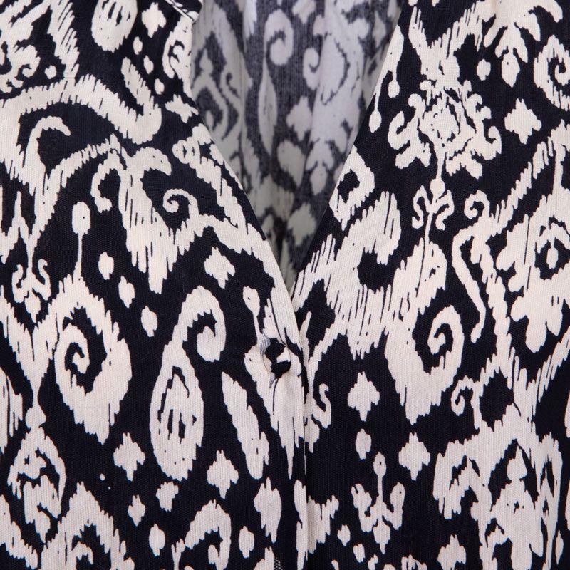 Блузка с V-образным вырезом и этническим принтом икат beata Женская LA PETITE ETOILE