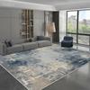 Modern Simple Style Carpet for Living Room Blue Grey Decoration Home Sofa Fluffy Soft Rug Bedroom Bedside Washable Non-slip Mat
