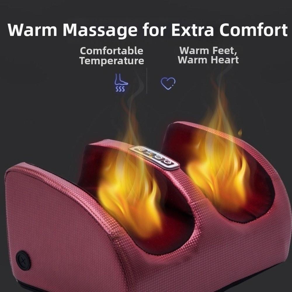 Infrared Heating Shiatsu Massager Roller Design Heated Foot Massager for 24W/12V Health Care