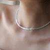 New S925 Sterling Silver Luxury Chain For Men Womens Fashion Minimalist Choker Necklaces Charm Shinning Classical Party Gift