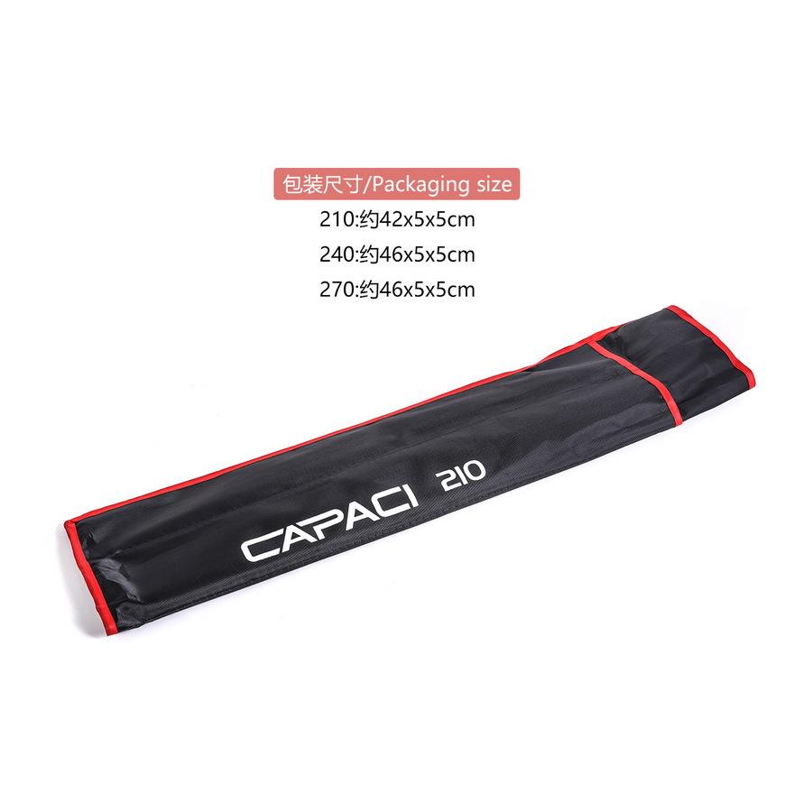 Удочка из углеволокна, спиннинговая/кастинговая, 6-7 секций, удилища для реки, озера, водохранилища, пруда, ручья