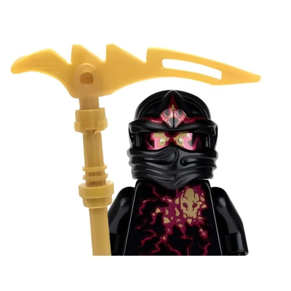 Набор Ниндзя Конструктор Драконы Огненного Леса Запретная Пятерка Мини Фигурки Игрушки